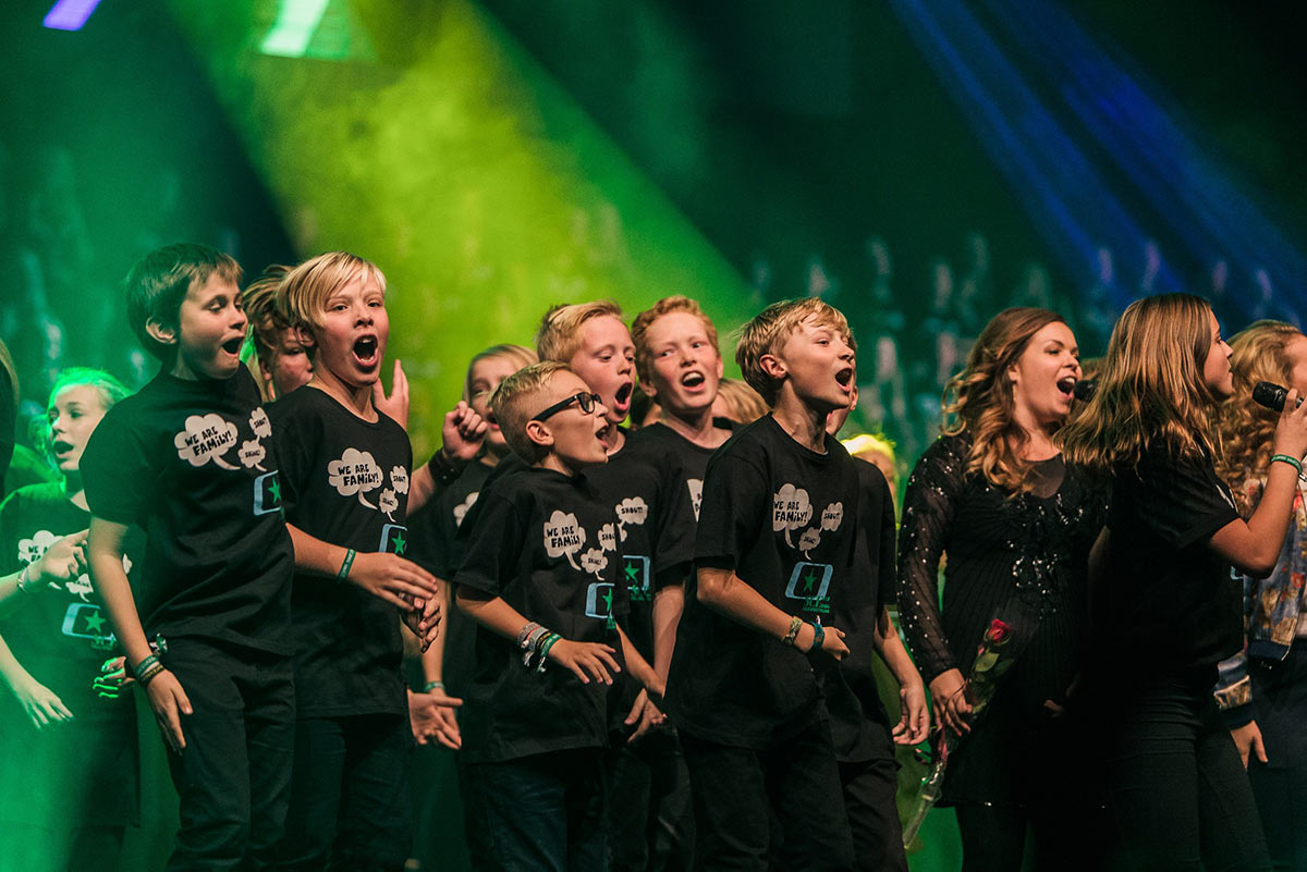 Soul Children på scenen under festivalen i 2016
